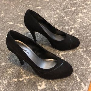 Black Suede Naturalizer heels
